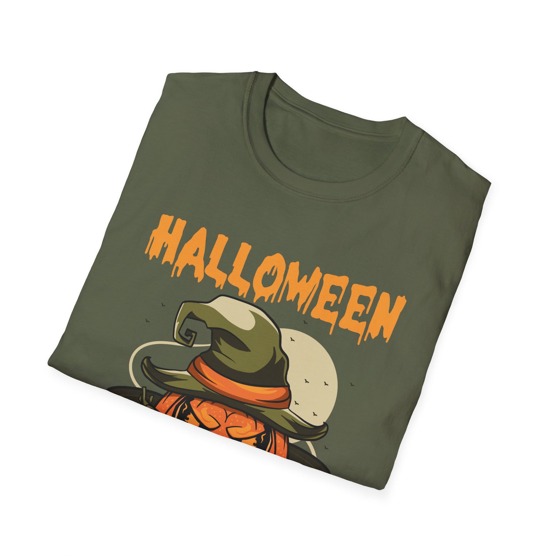 Halloween Daddy T-Shirt — Pumpkin Skull Dad Costume Tee