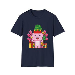 Axololt Christmas Elves Christmas Elf Axolotl Unisex T-Shirt