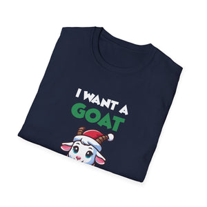 Christmas Goat Goats for All Christmas Goats Unisex T-Shirt