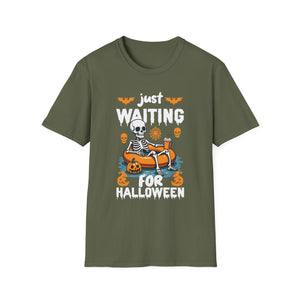Just Here For The Boos Halloween Costume Funny Halloween TeeUnisex Softstyle T-Shirt