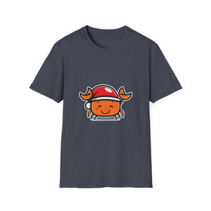 Christmas Crab Santa Hat Ugly Christmas Sweater Unisex T-Shirt