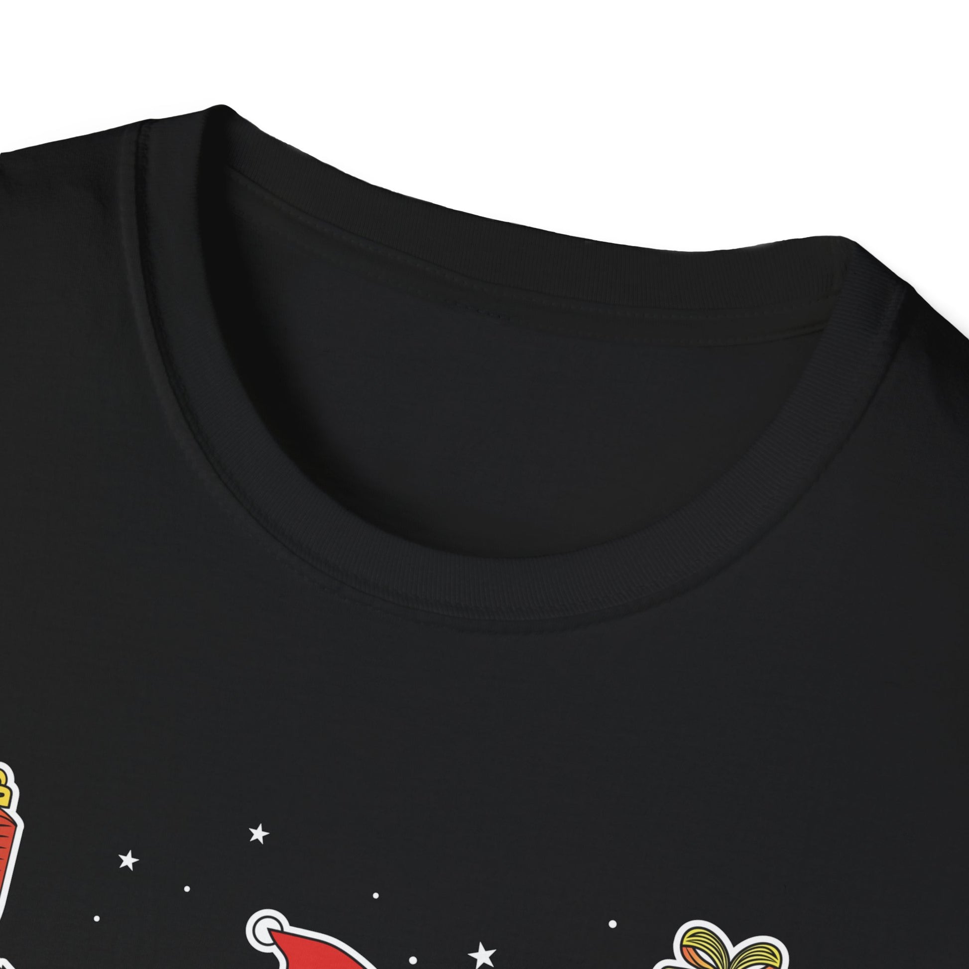 Funny Christmas Pajama Gangsta Wrapper Christmas Unisex Softstyle T-Shirt