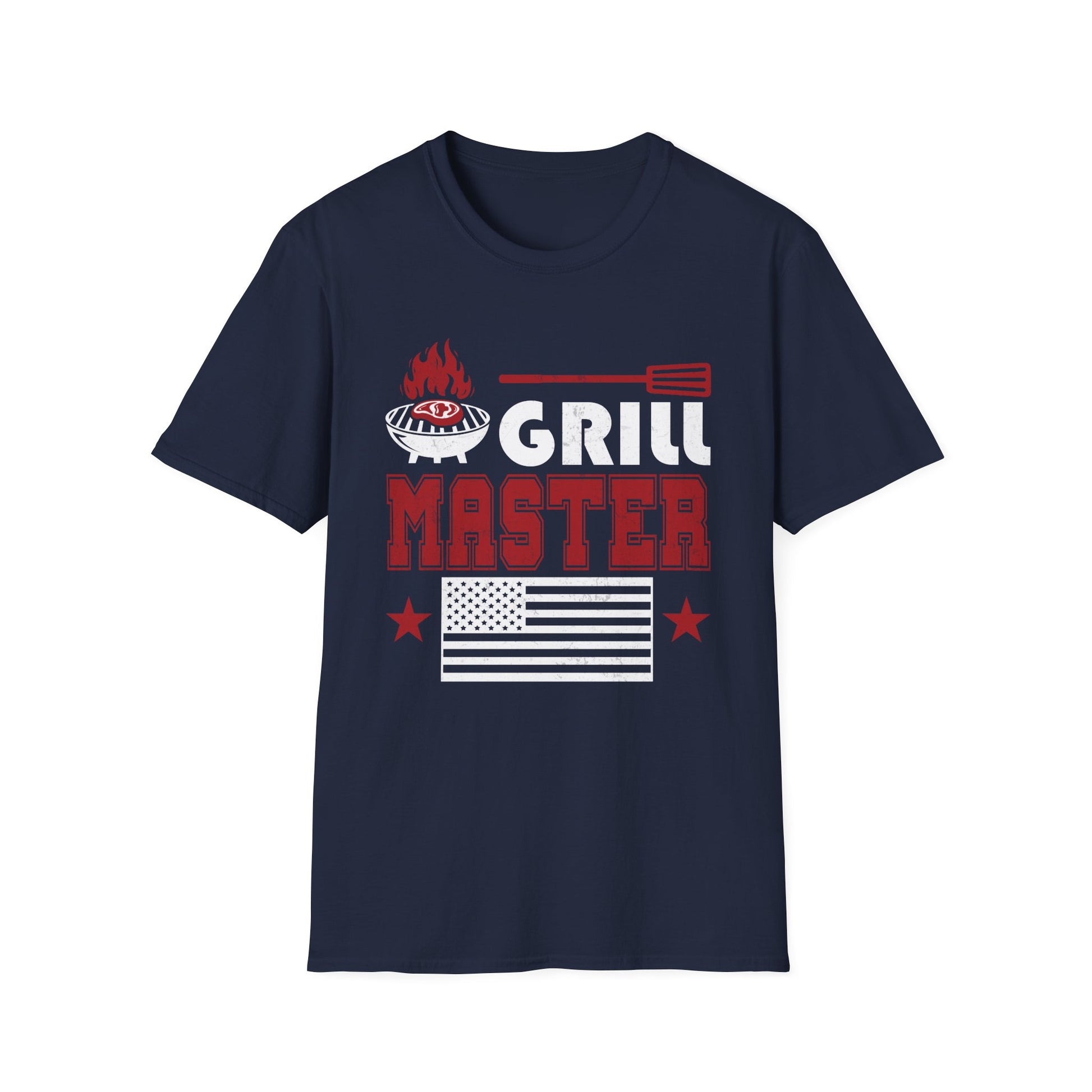 Grill Master T-Shirt — Patriotic BBQ Chef Tee