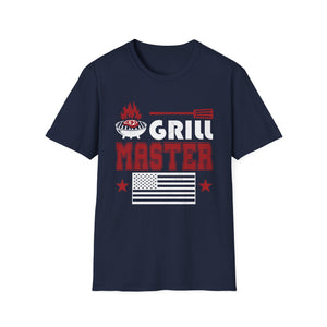Grill Master T-Shirt — Patriotic BBQ Chef Tee