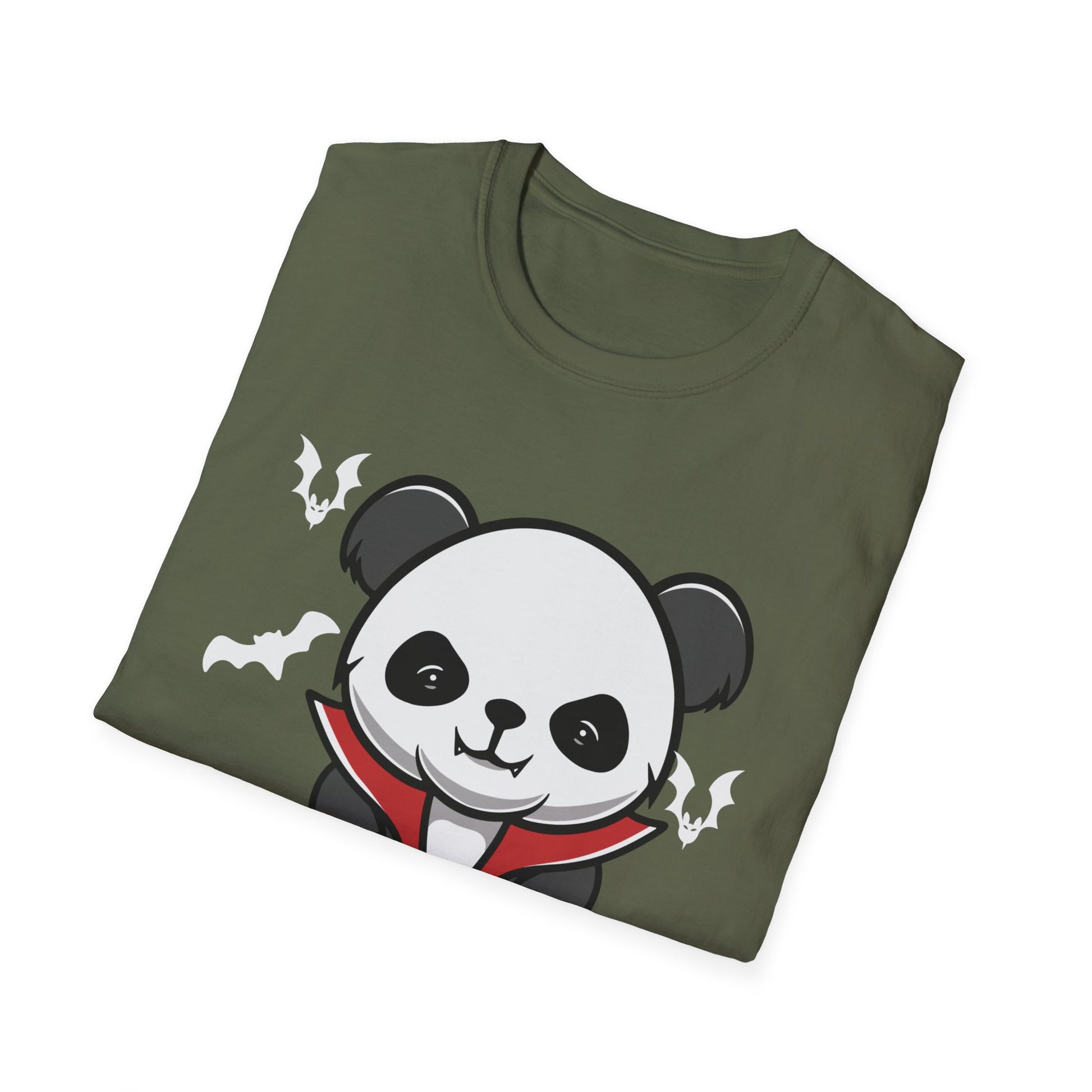 Panda Halloween Sweet Devil Costume Pandas Halloween TeeUnisex Softstyle T-Shirt