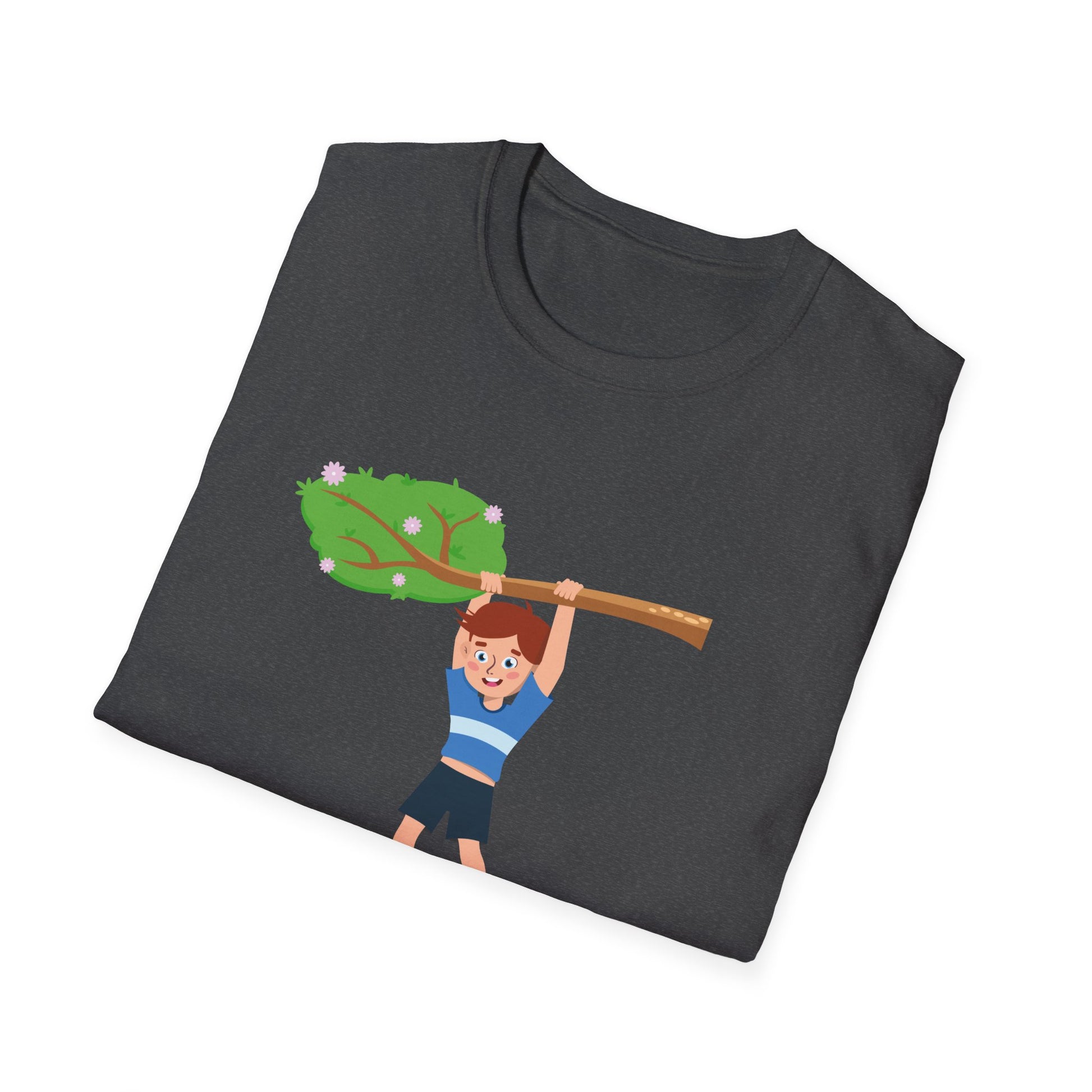 That Log Had a Child! T-Shirt — Funny Strongman Lumberjack Fitness Tee