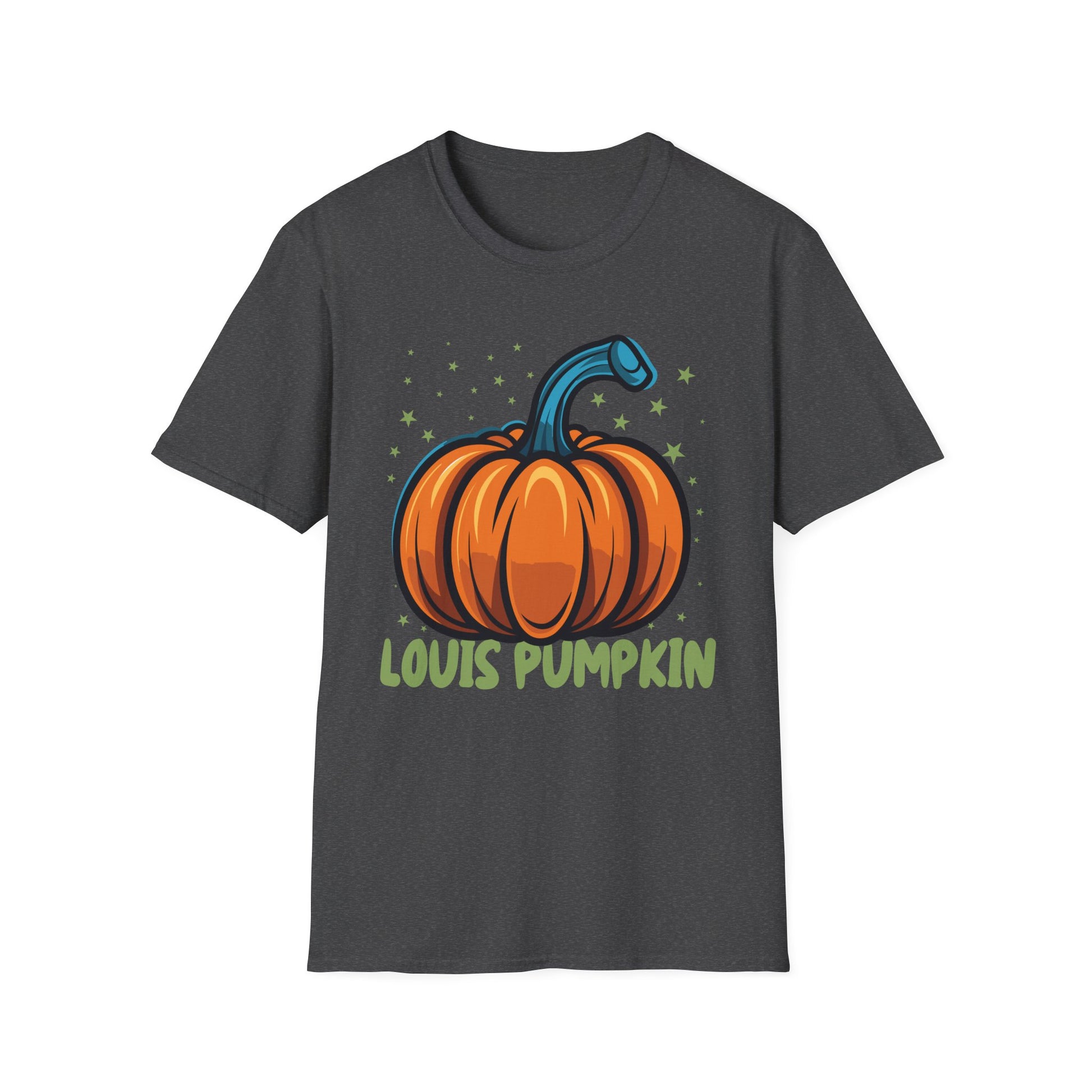 Louis Pumpkin T-Shirt — Cute Halloween Pumpkin Graphic Tee