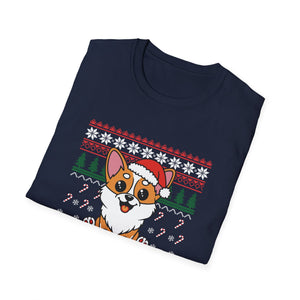 Christmas Corgi T-Shirt — Merry Christmas Holiday Dog Tee