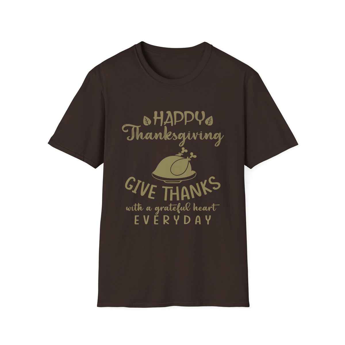 Happy Thanksgiving Retro Vintage T-Shirt-productor-mockup