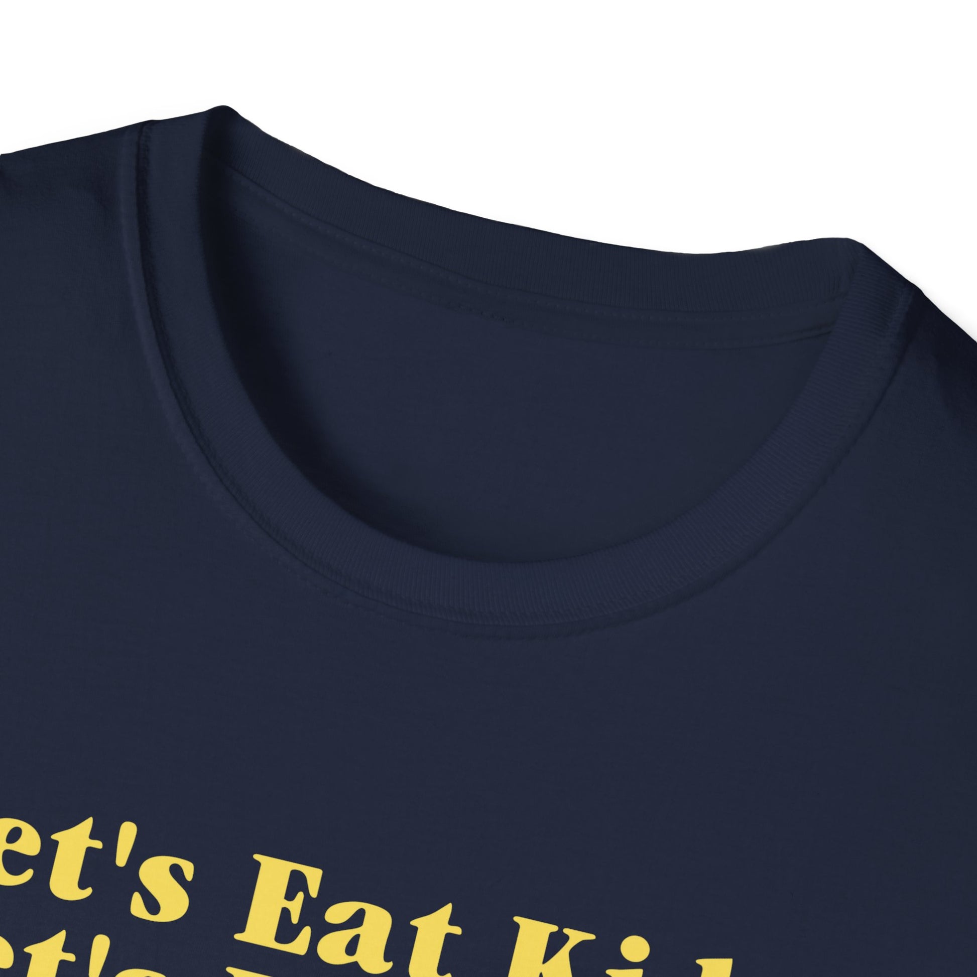 Funny Punctuation "Let's Eat Kids" Humor Tee  Unisex T-Shirt