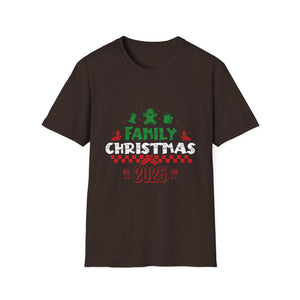 Family 2024 Christmas Matching Outfits Team Santa Elf Squad  Unisex T-Shirt