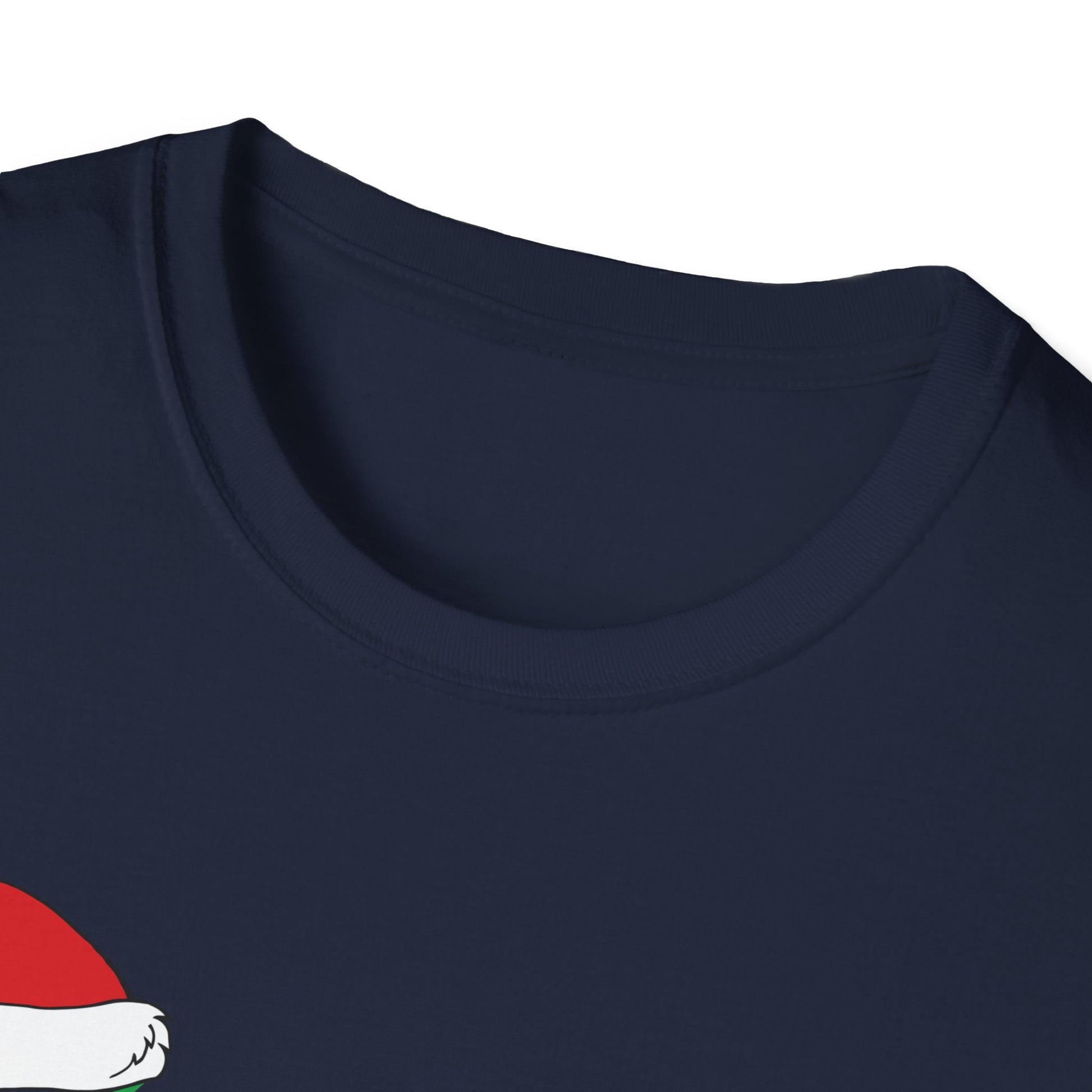 Nice Naughty I Swear I Tried Christmas List Xmas Santa Claus Unisex Softstyle T-Shirt