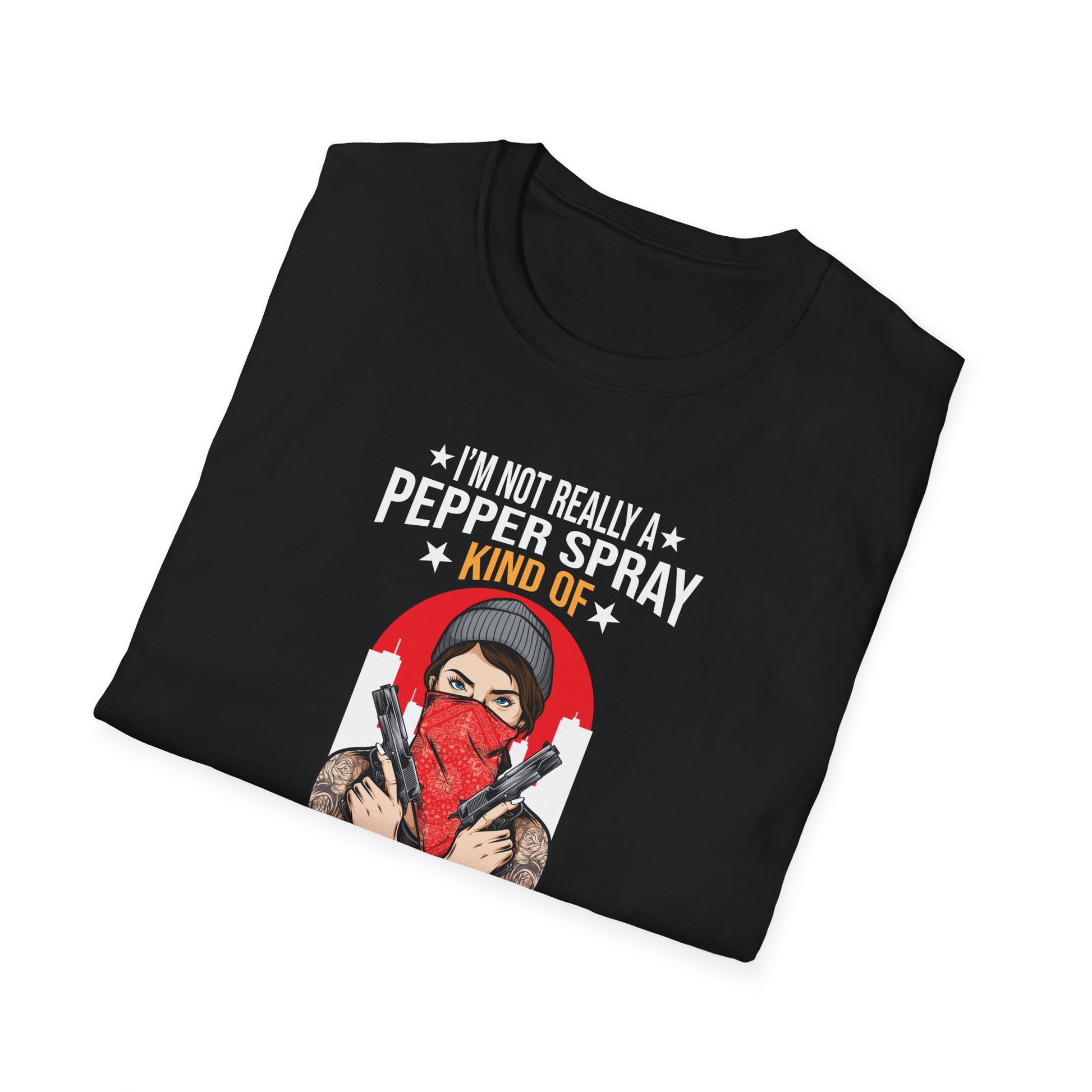Gun Owner Girl tee Pepper Spray 2nd Amendment Unisex T-Shirt