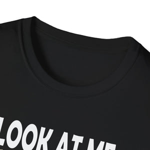 Look at Me Being Festive and Shit Christmas Pun Beer Drinker Unisex T-Shirt