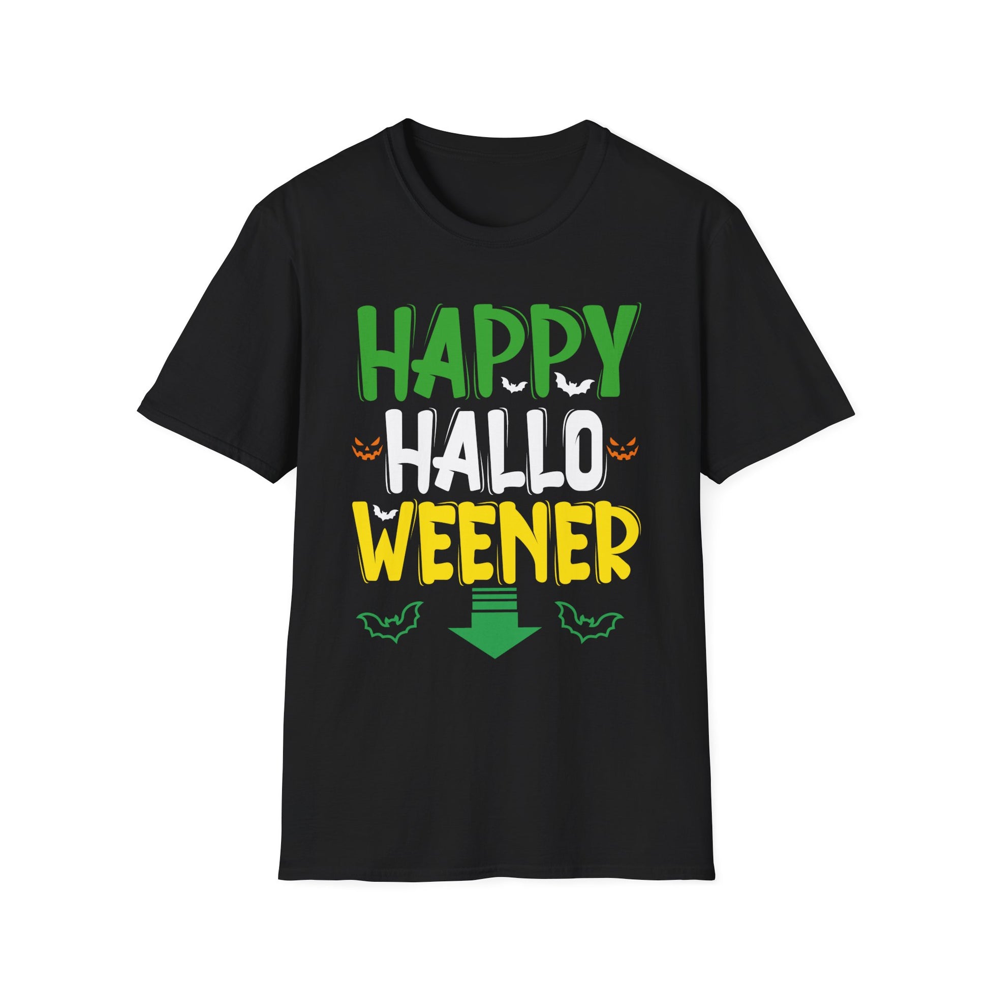 Happy Halloweener _ Funny Halloween Tee Unisex Softstyle T-Shirt
