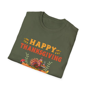 Friendsgiving squad for thanksgiving party with friends T-Shirt-productor-mockup
