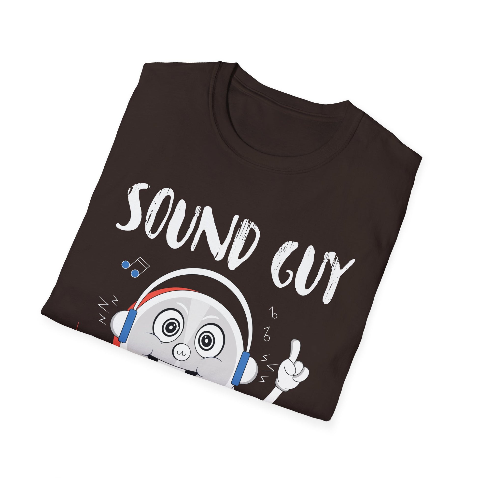 Sound Guy T-Shirt — Funny Audio Engineer Tee with Headphones & Mixer