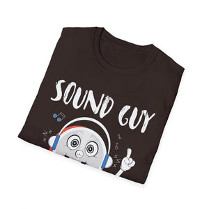 Sound Guy T-Shirt — Funny Audio Engineer Tee with Headphones & Mixer