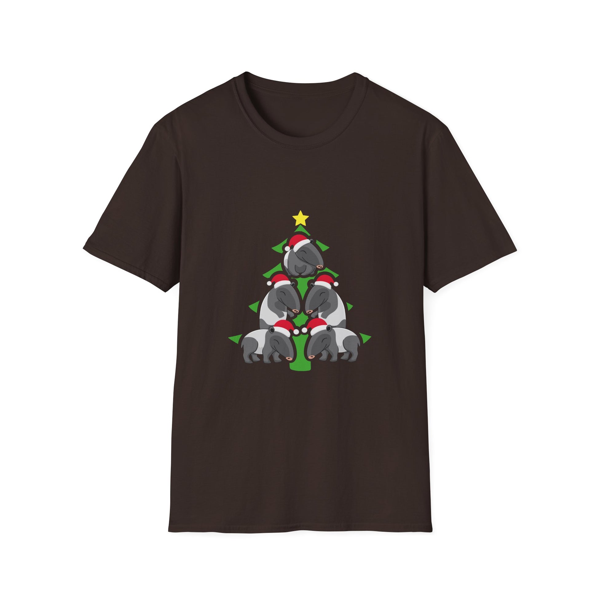 Christmas Tree of Pugs T-Shirt — Cute Holiday Pug Shirt
