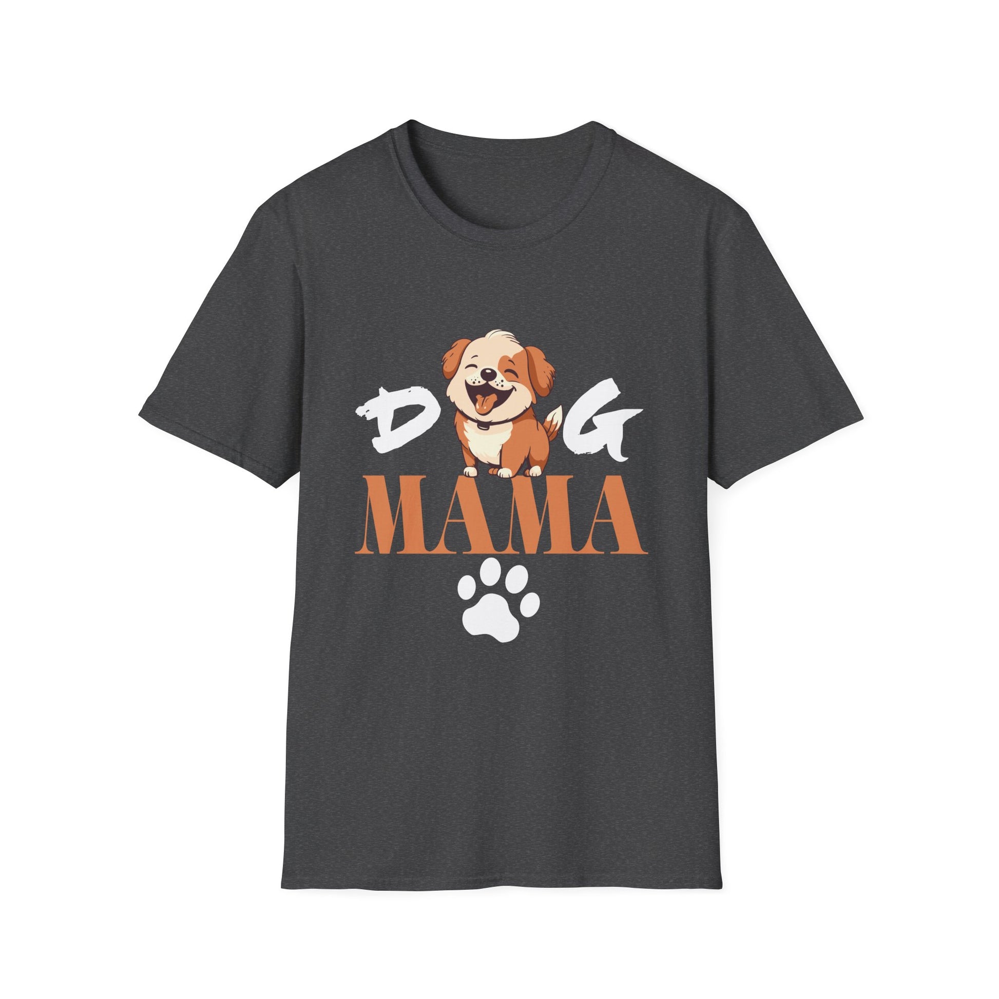 Dog Mama Happy Mother's Day Gifts For Dogs Lover Pet Mom Dad Unisex T-Shirt