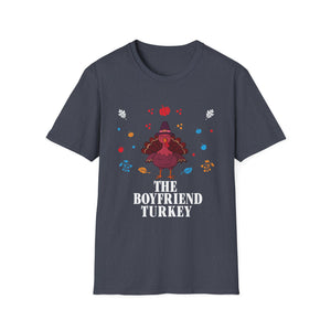 Thanksgiving Boyfriend Turkey Unisex T-Shirt