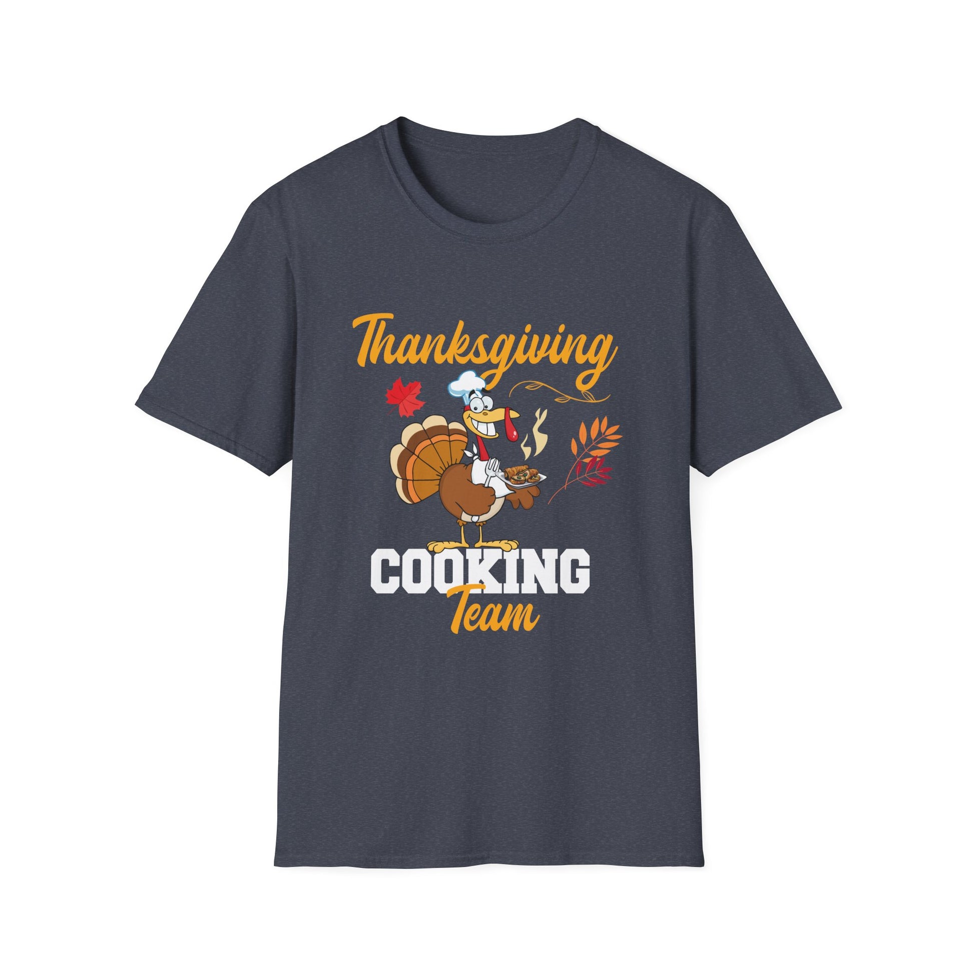 Thanksgiving Cooking Team T-Shirt – Funny Turkey Chef Holiday Tee  Unisex T-Shirt
