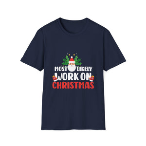 Christmas Workaholic T-Shirt — 