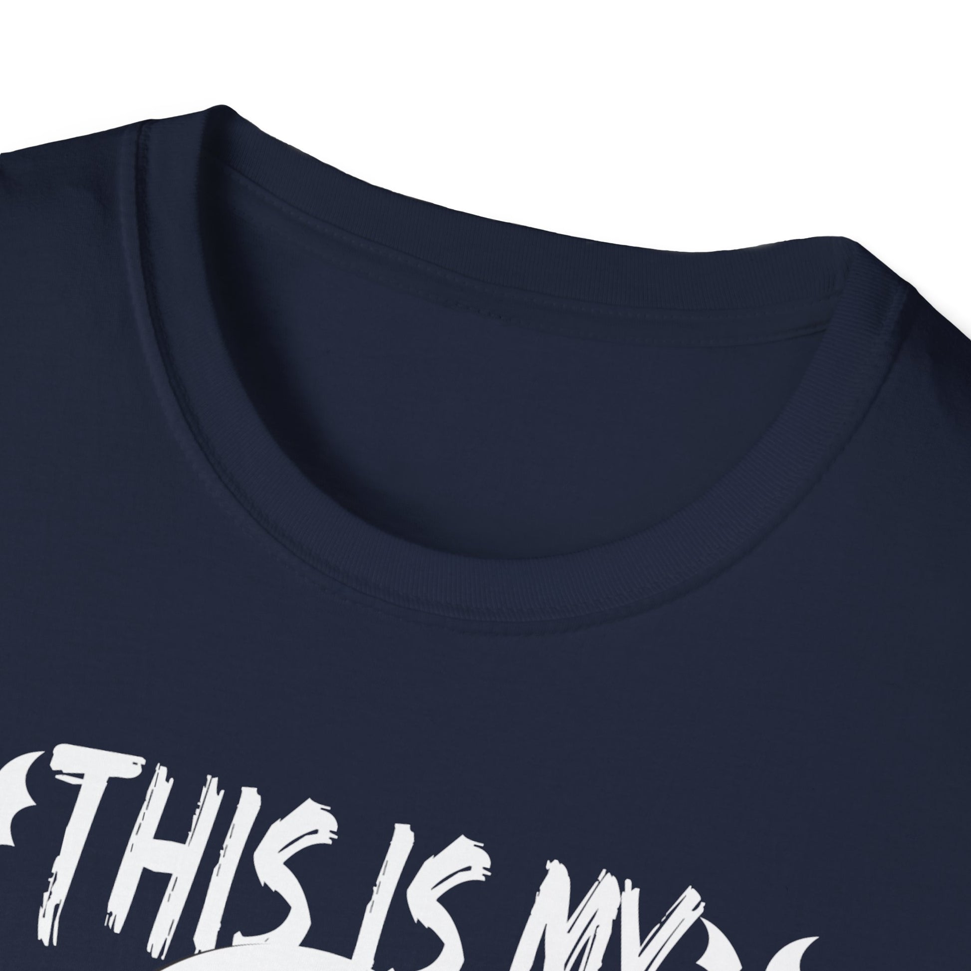Halloween T-Shirt — "This Is My Halloween Shirt" Ghost Tee