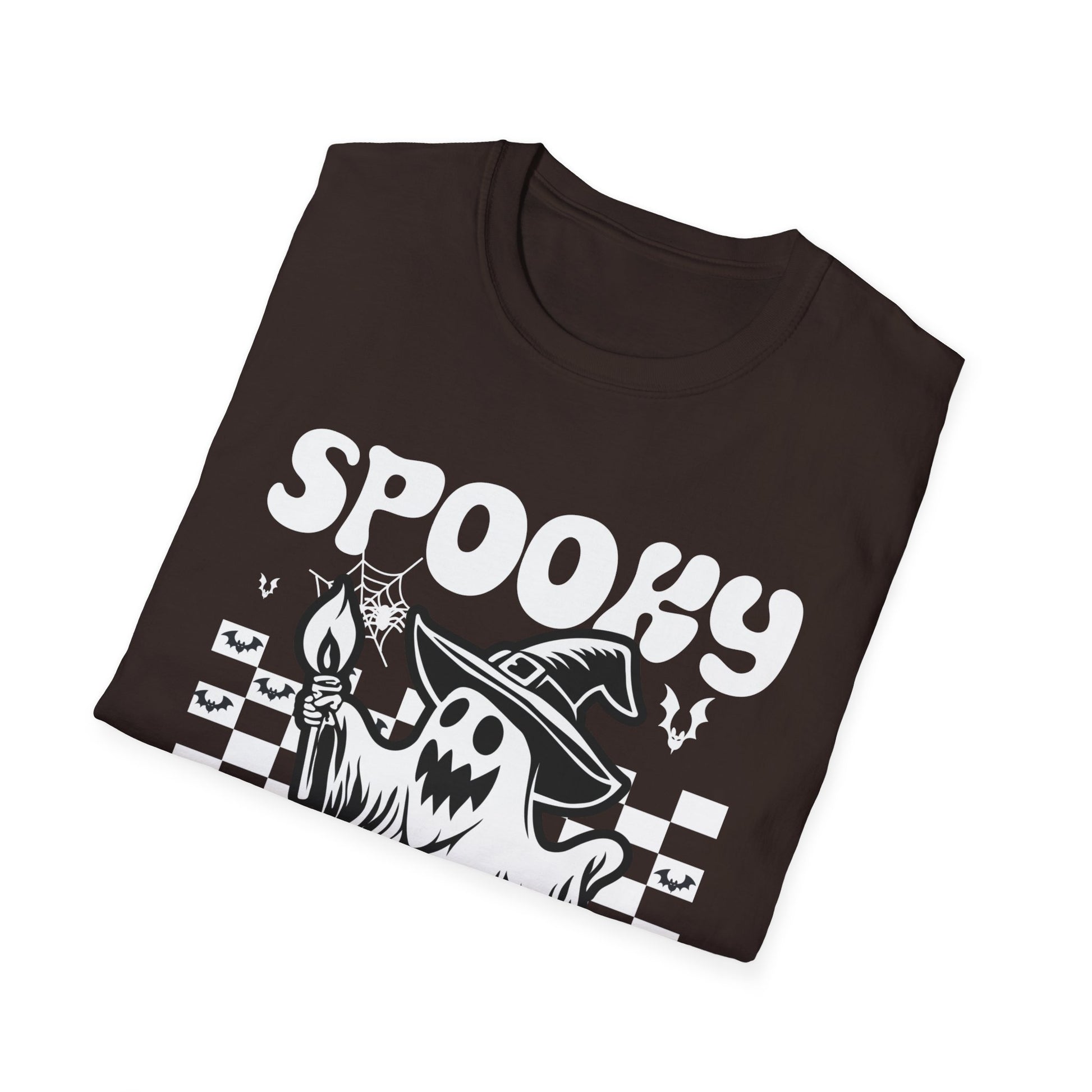 Spooky Counselor T‑Shirt — Halloween Ghost School Counselor Tee