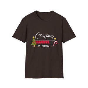 Christmas is loading  Christmas Tree Design  Christmas Unisex T-Shirt
