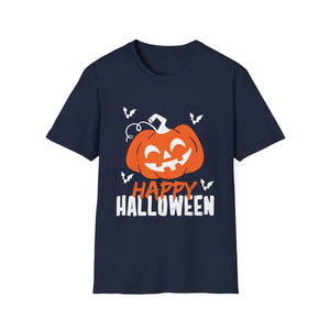 Halloween Pumpkin Jack-O'-Lantern T-Shirt — Happy Halloween Graphic Tee