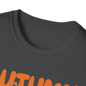 Autumn Leaves and Pumpkins Please T-Shirt