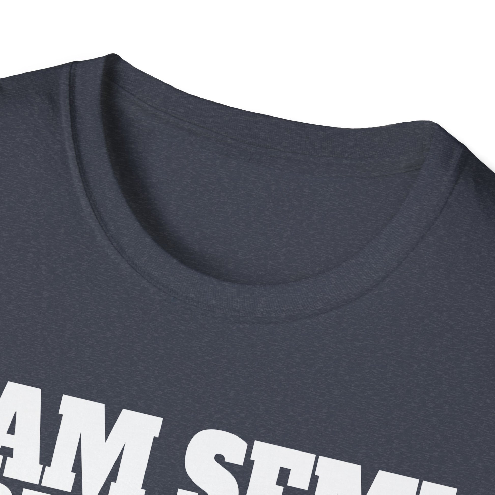 Semi Retirement Funny Semi Retired Slogan Pun Unisex T-Shirt