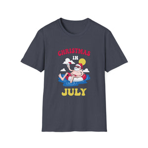 Christmas in July funny santa xmas for Sommer Christmas Unisex T-Shirt