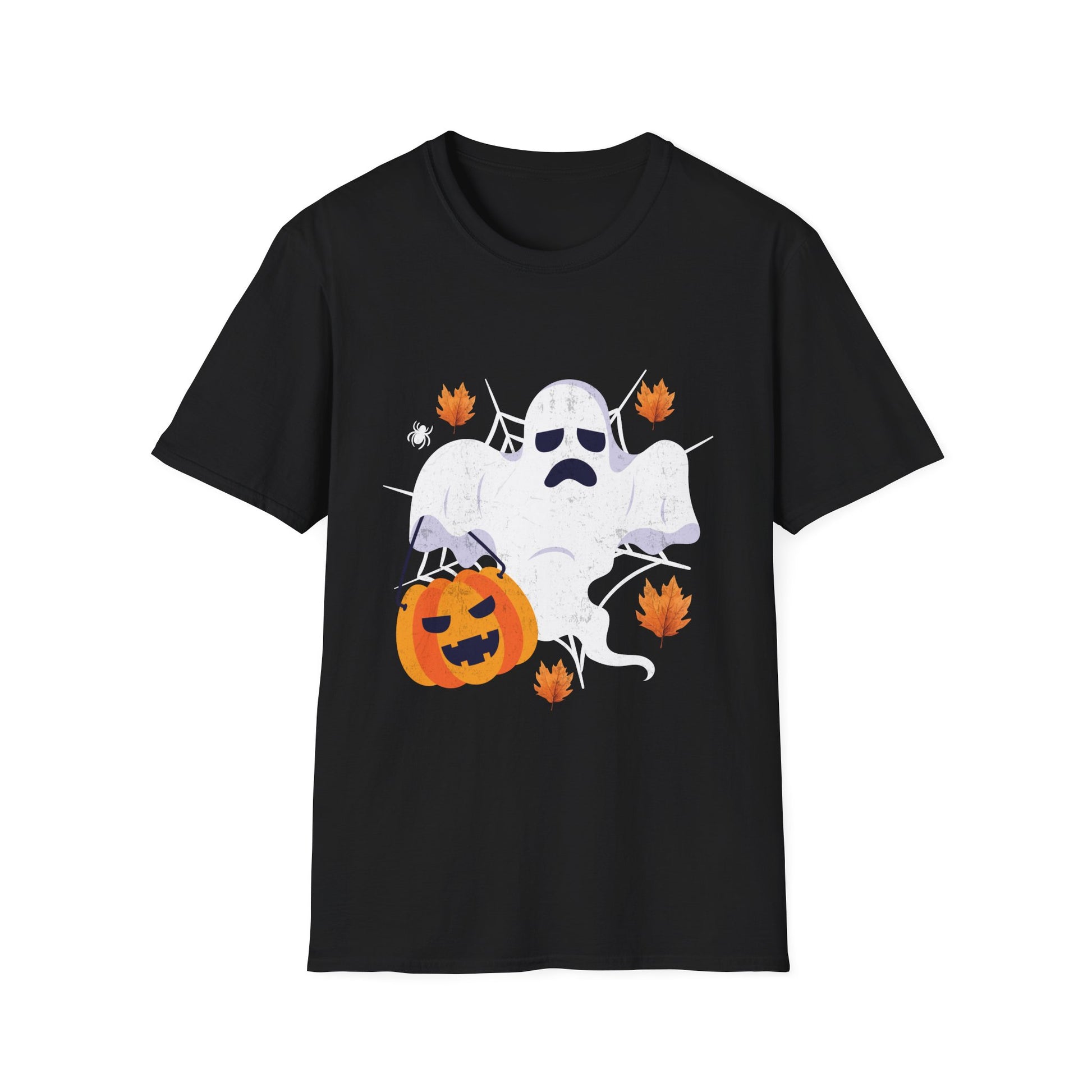 Halloween Ghost & Jack-O'-Lantern T-Shirt