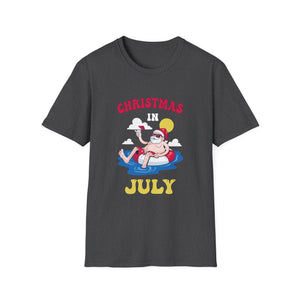 Christmas in July funny santa xmas for Sommer Christmas Unisex T-Shirt