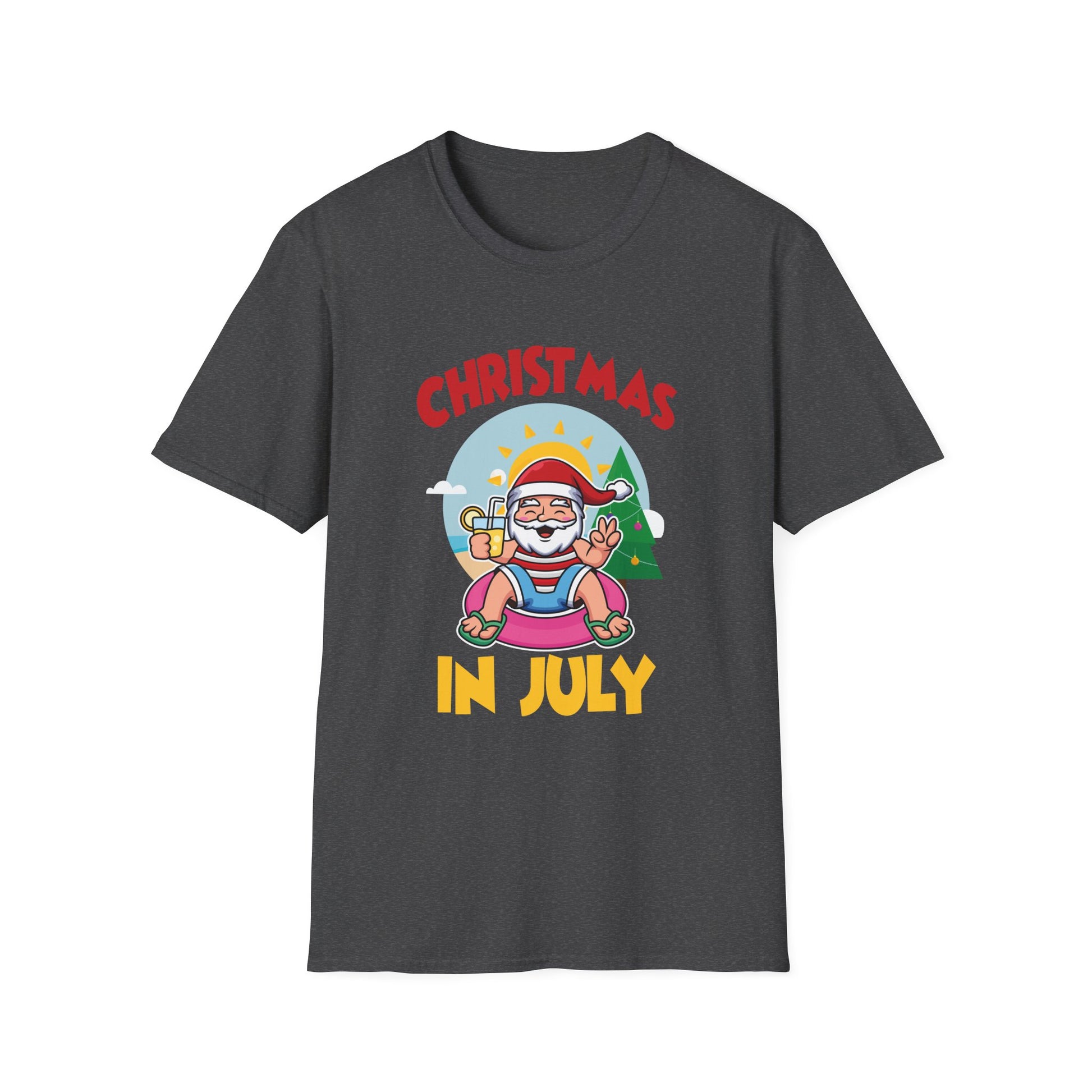Christmas in July funny santa xmas for Sommer Christmas Unisex T-Shirt