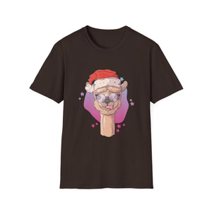 Alpaca Christmas Tree Funny Ugly Christmas Sweater Unisex T-Shirt