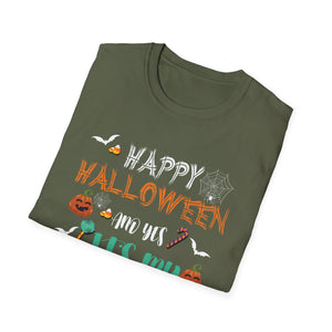 Halloween Birthday T-Shirt – “Happy Halloween and Yes It’s My Birthday Too!”