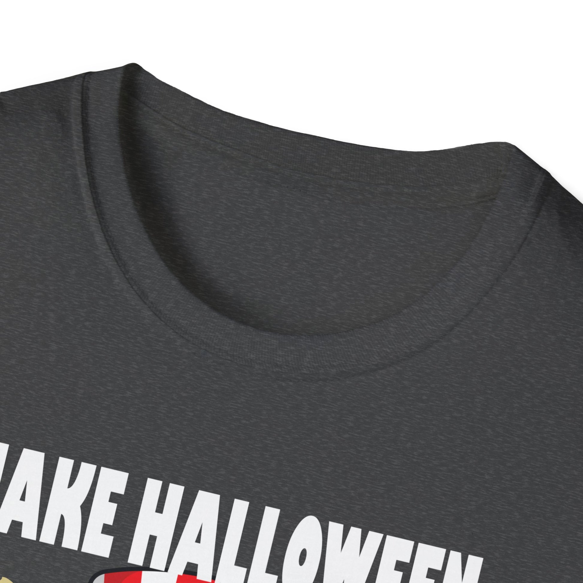 Make Halloween Scary Again T-Shirt — Patriotic Uncle Sam Cat Halloween Tee