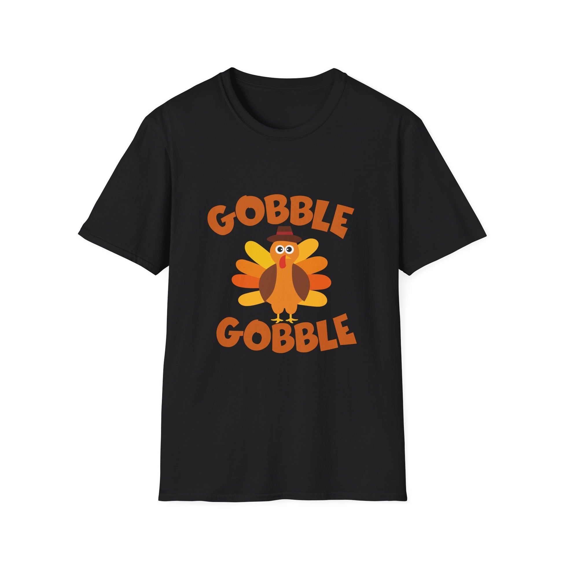 Gobble Gobble Turkey T-Shirt — Cute Thanksgiving Tee for Kids & Adults