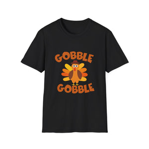 Gobble Gobble Turkey T-Shirt — Cute Thanksgiving Tee for Kids & Adults