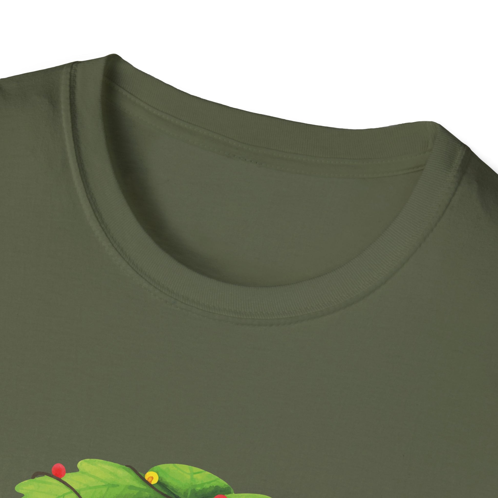 Palm Tree Ornament Graphic Tee — Tropical Holiday Palm Shirt