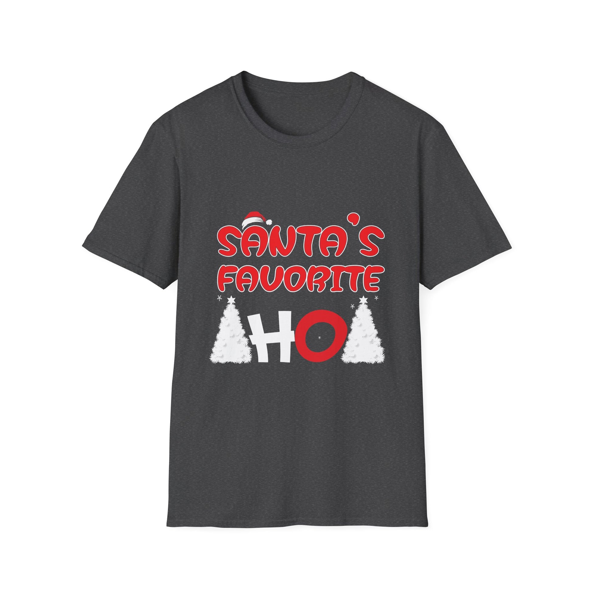 Santas Favorite Funny Naughty Adult Christmas Xmas Women T-Shirt-productor-mockup