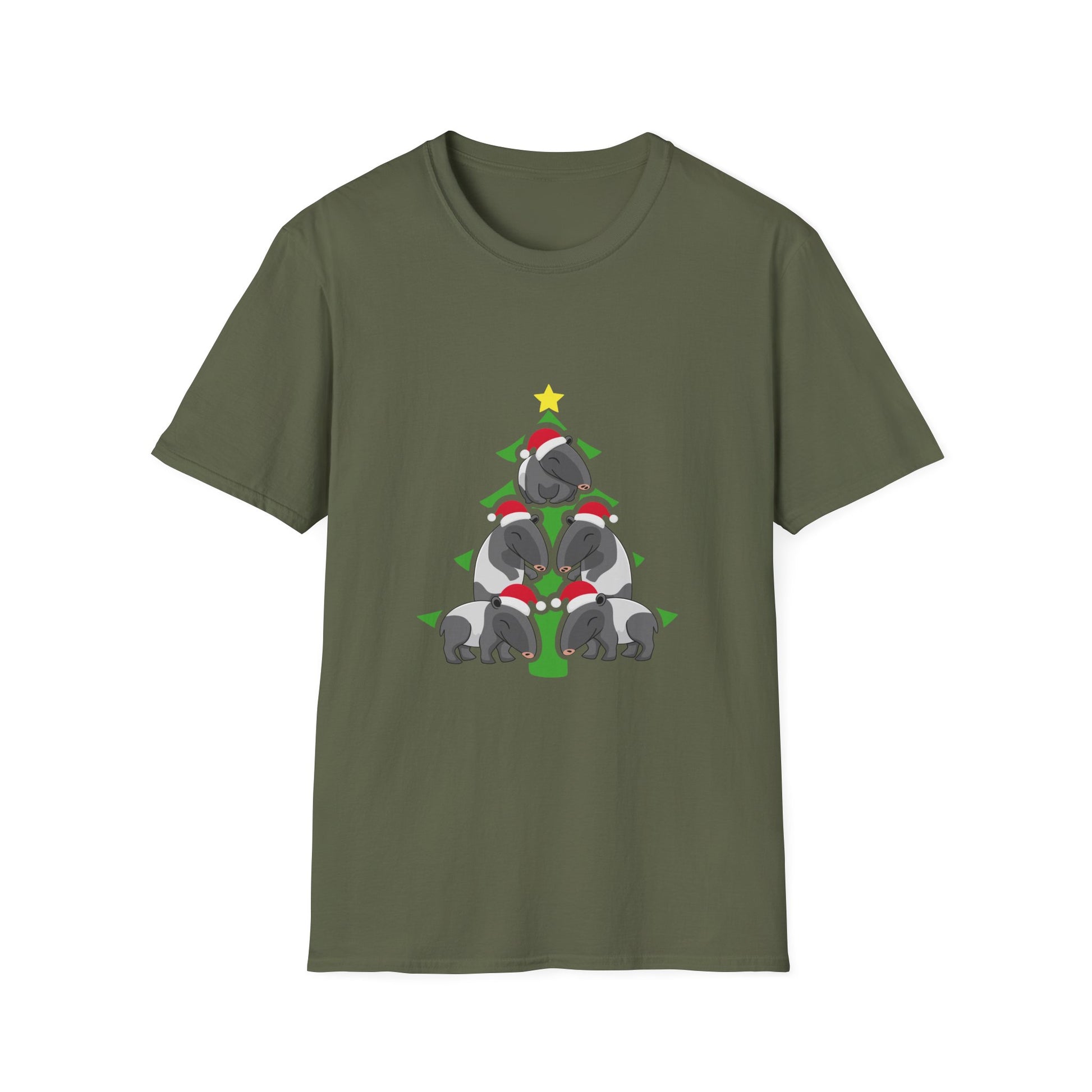 Christmas Tree of Pugs T-Shirt — Cute Holiday Pug Shirt