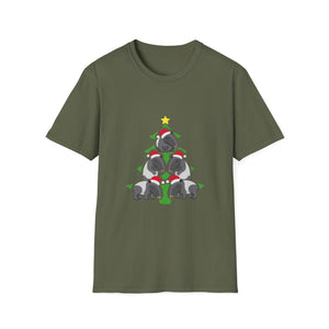 Christmas Tree of Pugs T-Shirt — Cute Holiday Pug Shirt