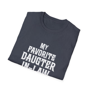 Christmas Gift For Father Mother in Law Funny Birthday Gifts Unisex T-Shirt