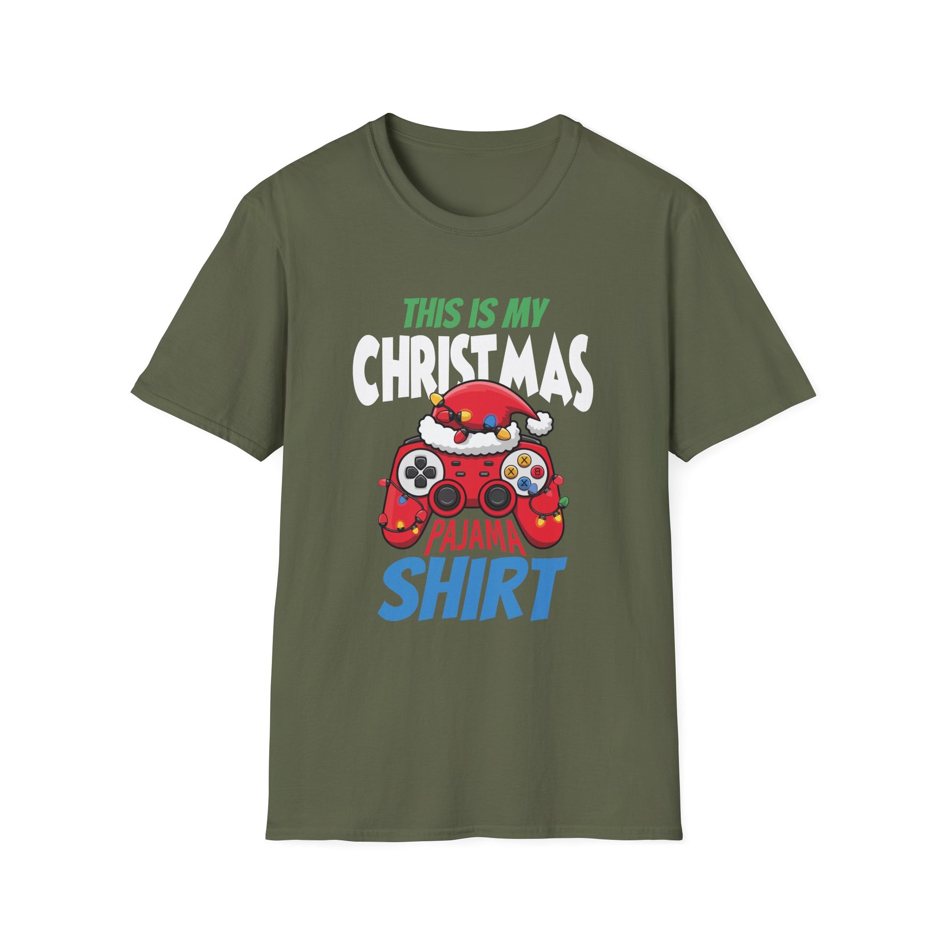 This Is My Christmas Pajama Video Game Gamer Boys Teens T-Shirt