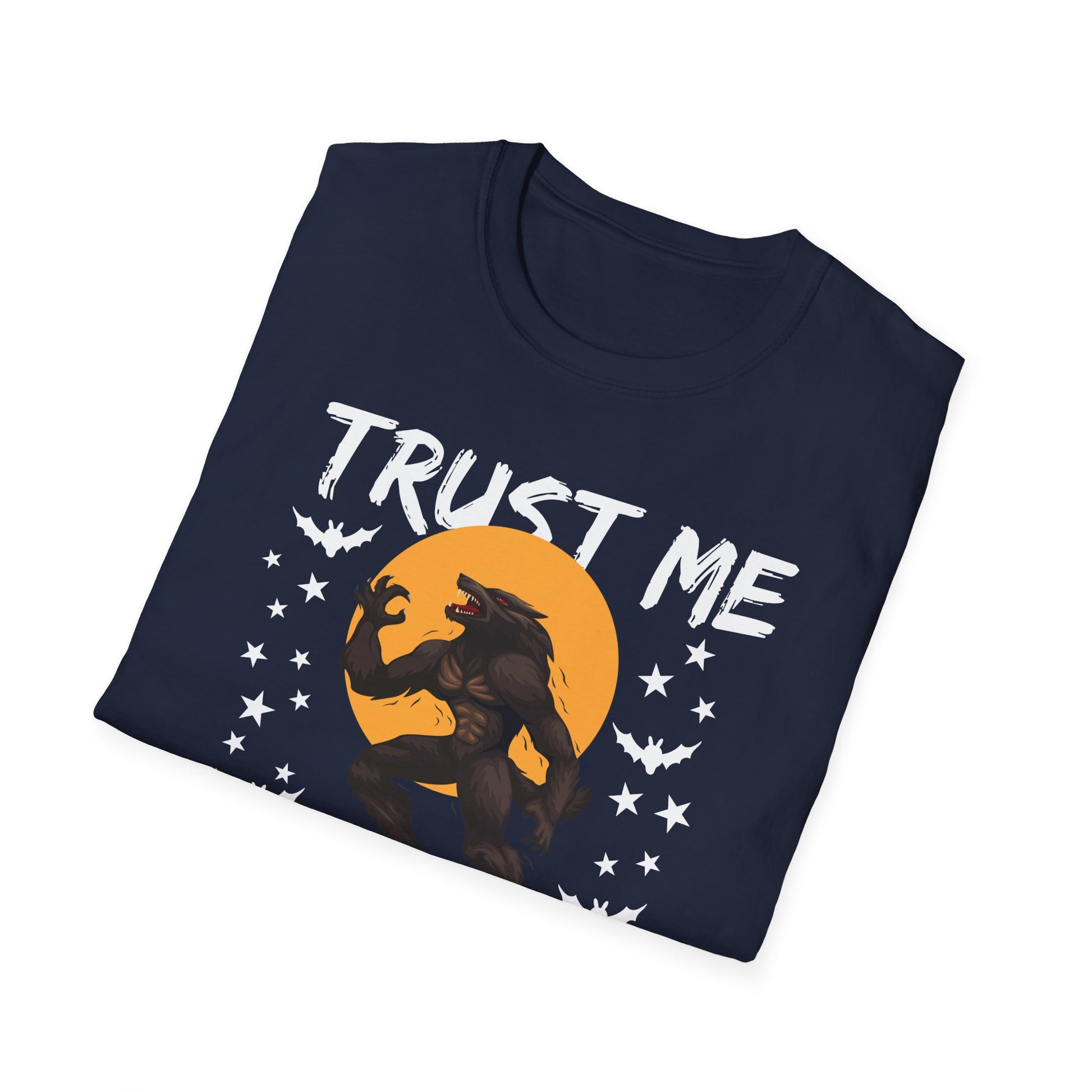 Werewolf Halloween T‑Shirt – "Trust Me I'm Not a Werewolf" Funny Costume Tee