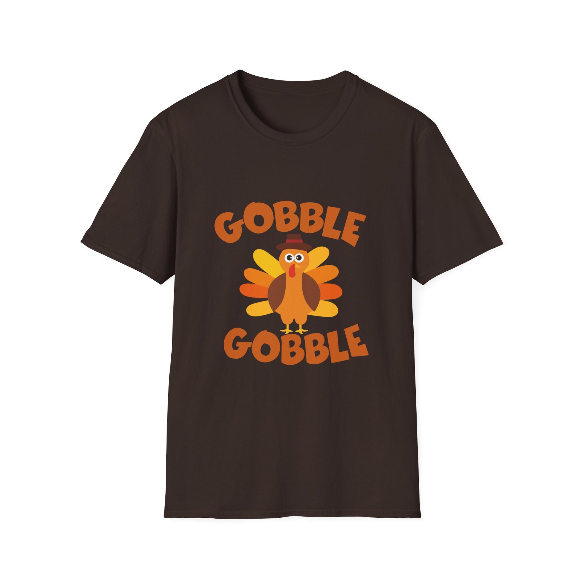 Gobble Gobble Turkey T-Shirt — Cute Thanksgiving Tee for Kids & Adults